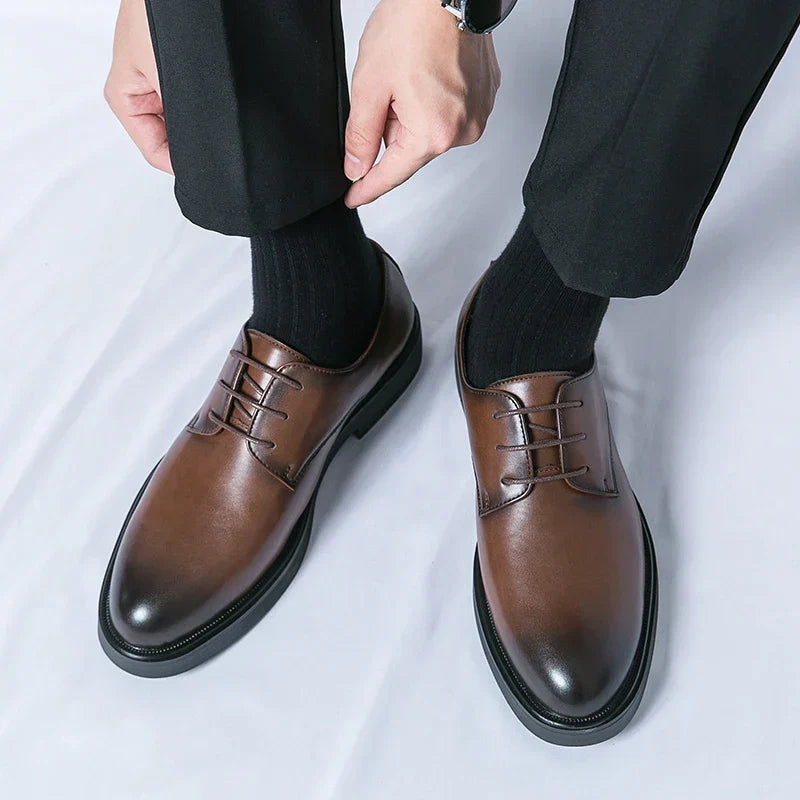 Mens Dress Shoes Leather Classic Fit