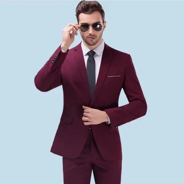 Mens Formal Business Jacket Smart Fit