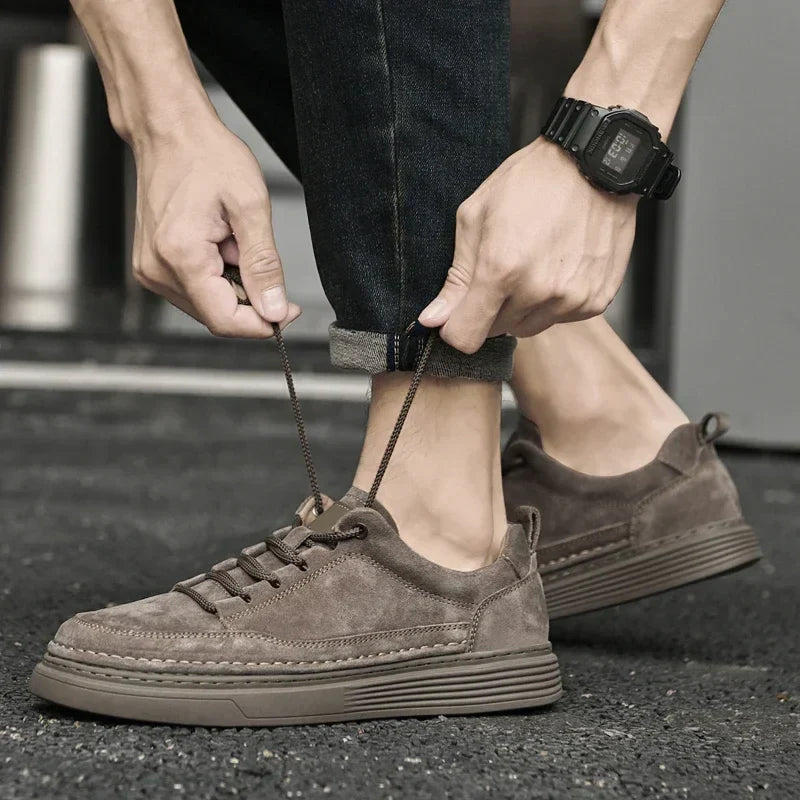 Unisex Suede Sneakers Casual Fit