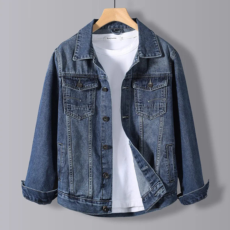 Mens Denim Jacket Relaxed Fit - BritishMode