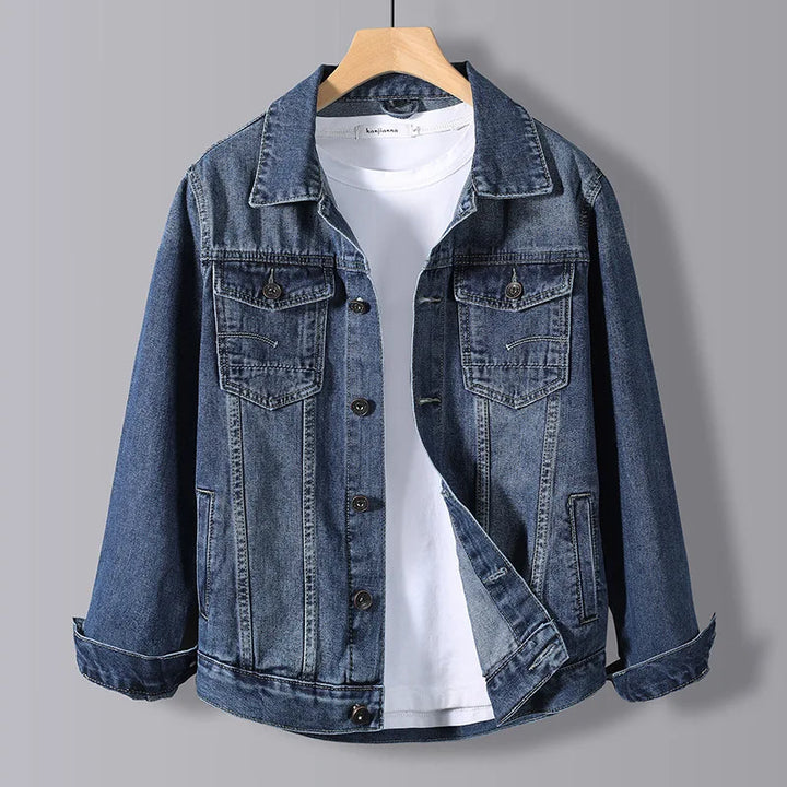 Mens Denim Jacket Relaxed Fit - BritishMode