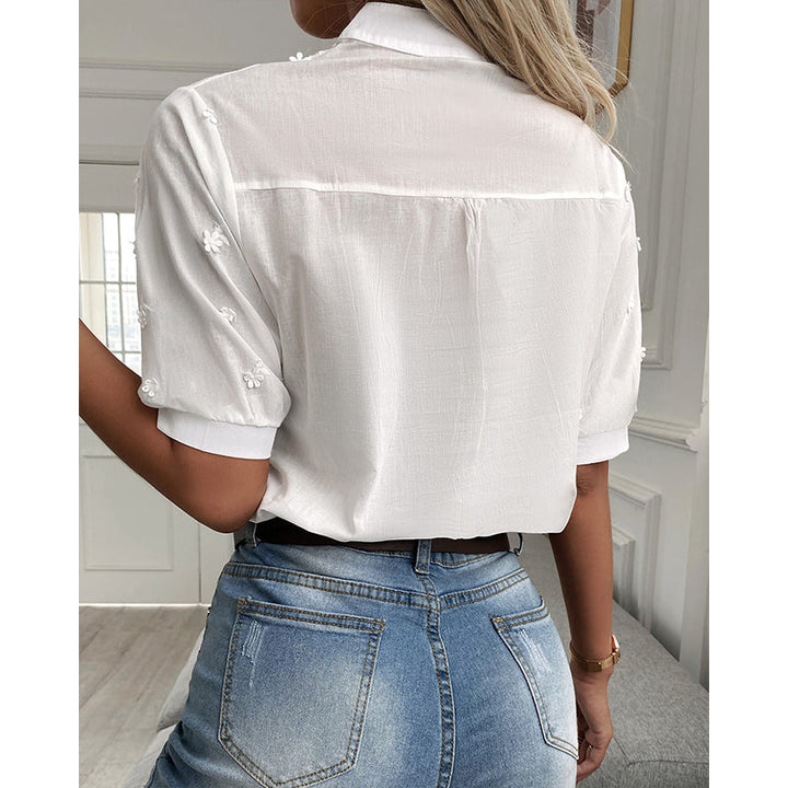 Womens Blouse Lightweight Relaxed Fit