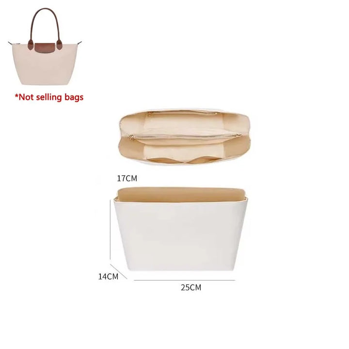 Unisex Tote Bag Organizer Insert Practical Design