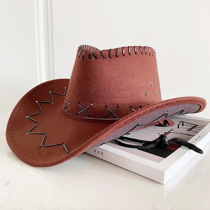 Womens Rhinestone Wedding Cowgirl Hat Classic Style