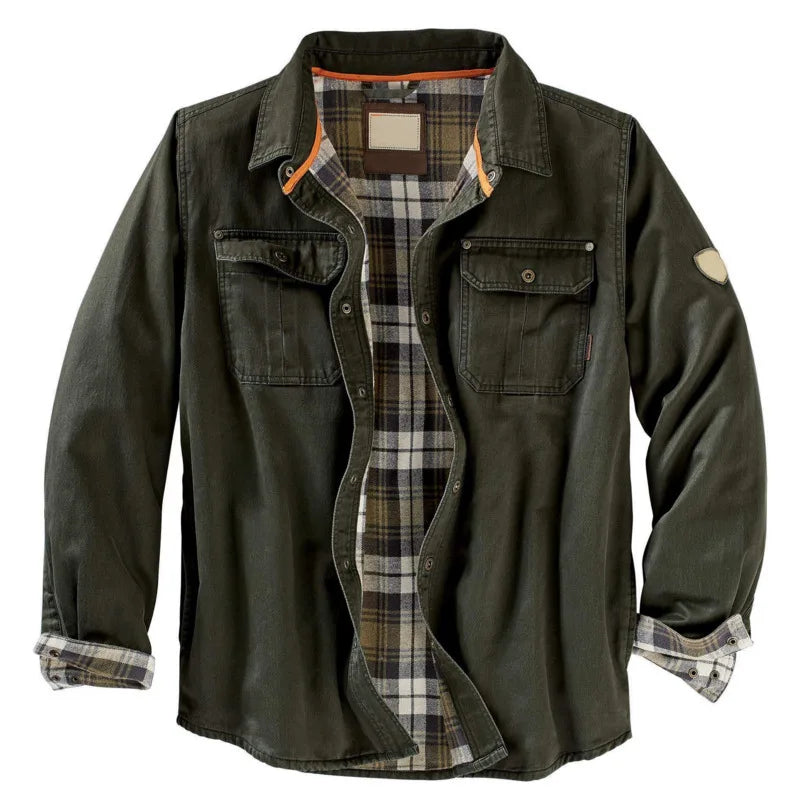 Mens Motorcycle Jacket Genuine Leather Biker Style