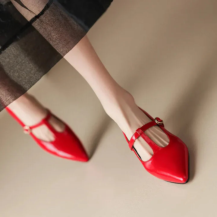 Womens Leather Heels Genuine Leather Classic Fit