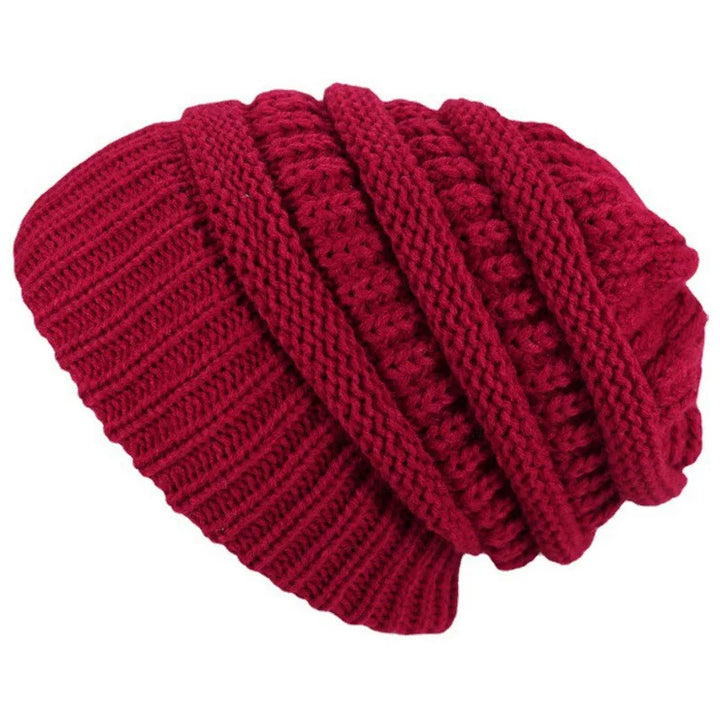Unisex Winter Beanie Hat Soft Fleece Lining