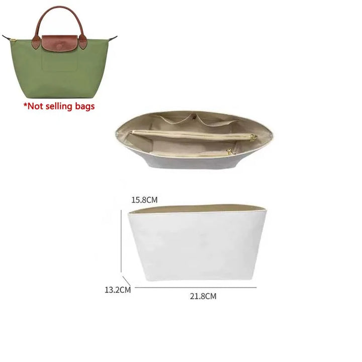 Unisex Tote Bag Organizer Insert Practical Design