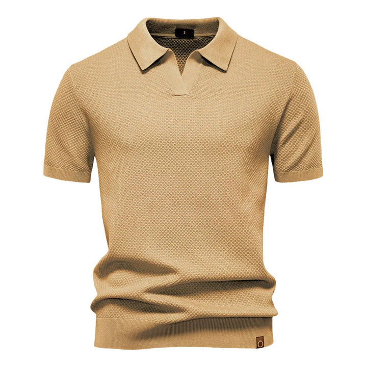 Mens Casual Polo Shirt Lightweight Fit