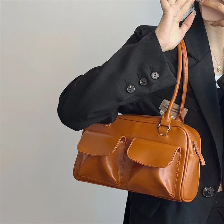 Unisex Multi-Pocket Bag Classic Style