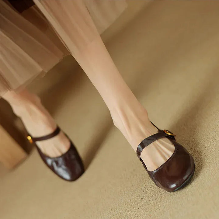 Womens Pumps Genuine Leather Classic Fit