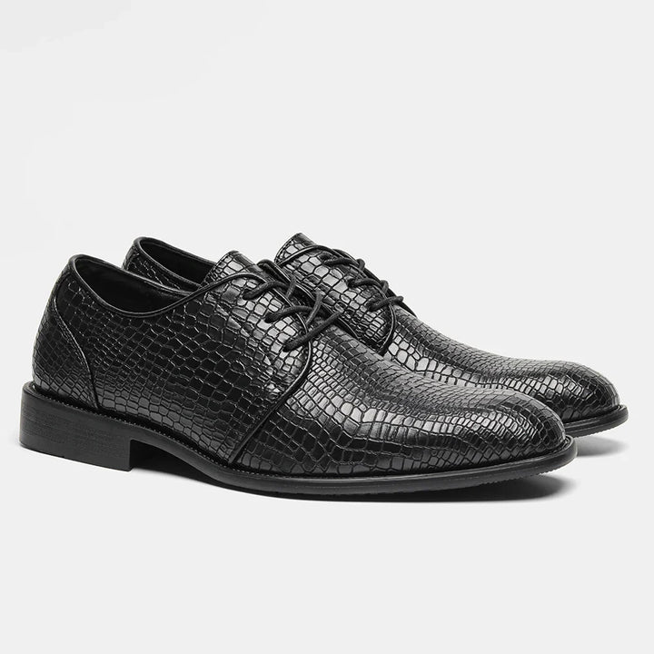 Mens Leather Oxford Dress Shoes