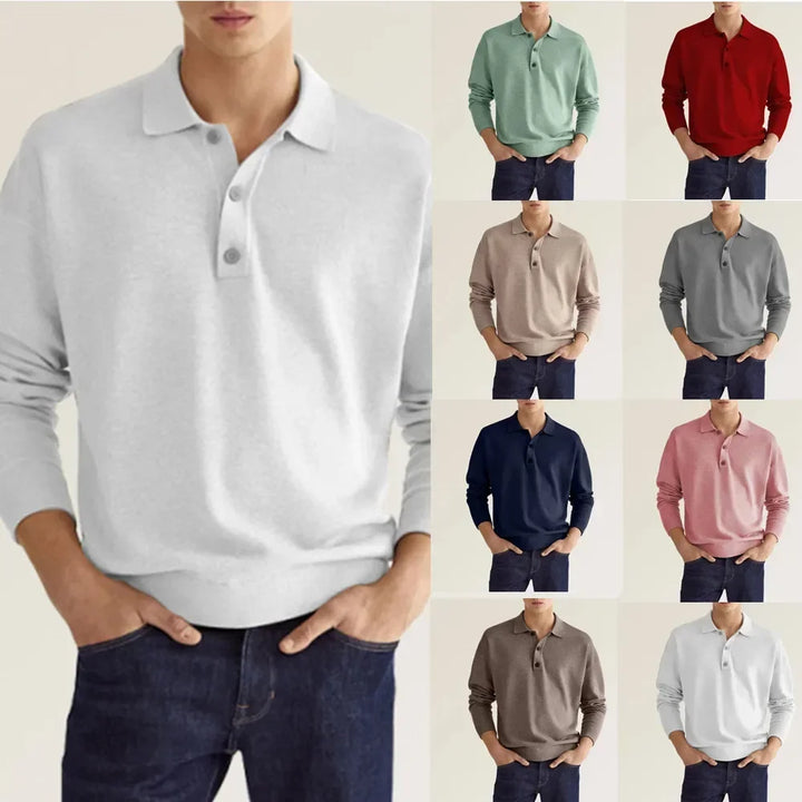 Mens Polo Shirt Classic Cotton Regular Fit Crew Neck - BritishMode