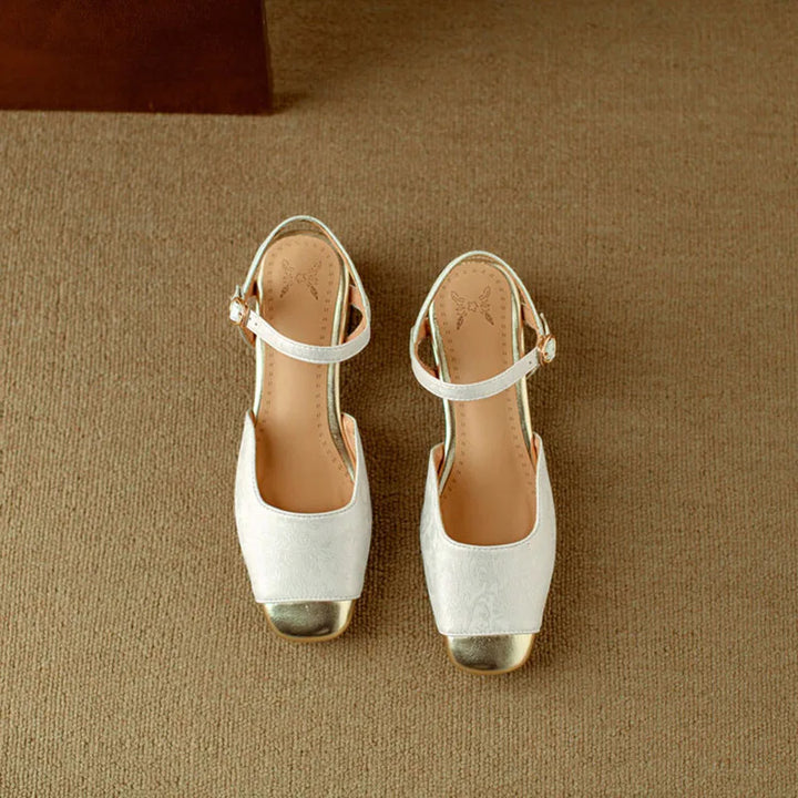 Womens Slingback Shoes with Adjustable Strap