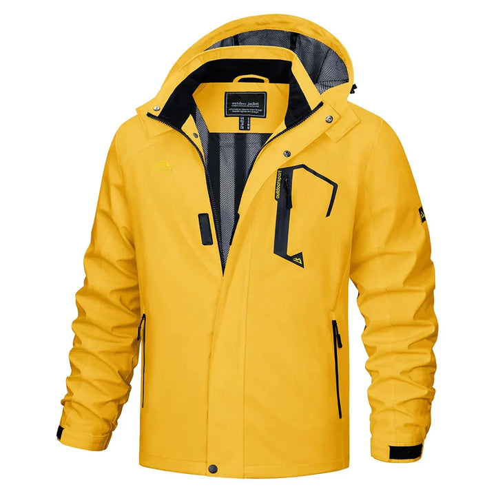Mens Windbreaker Jacket Waterproof Breathable Lightweight