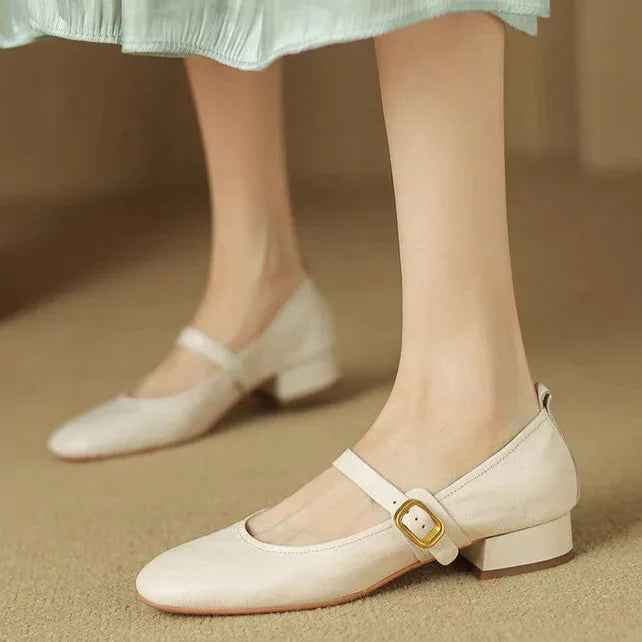 Womens Pumps Genuine Leather Classic Fit