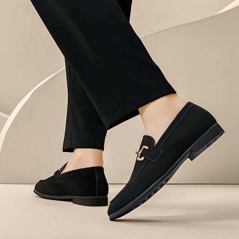 Mens Loafers Slip-On Comfortable Fit