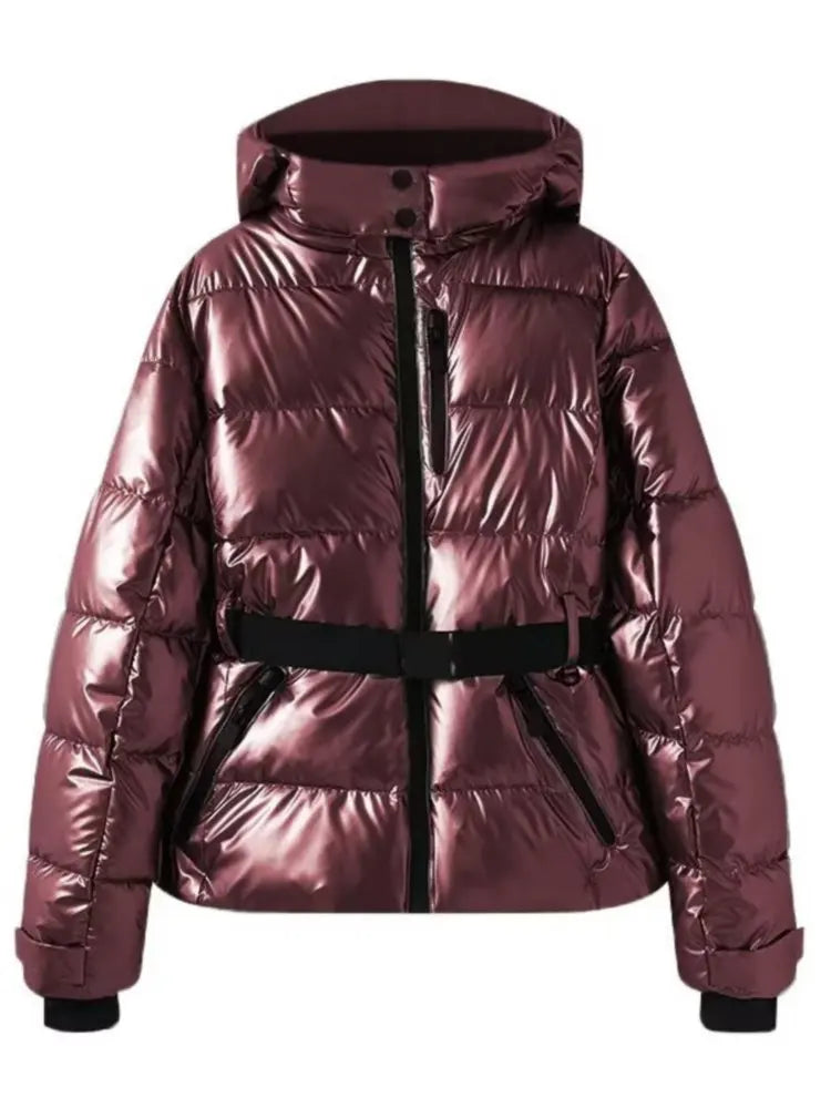 Womens Ski Jacket Insulated Warm Winter Fit