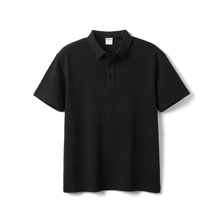 Mens Polo Shirt Lightweight Breathable Fit