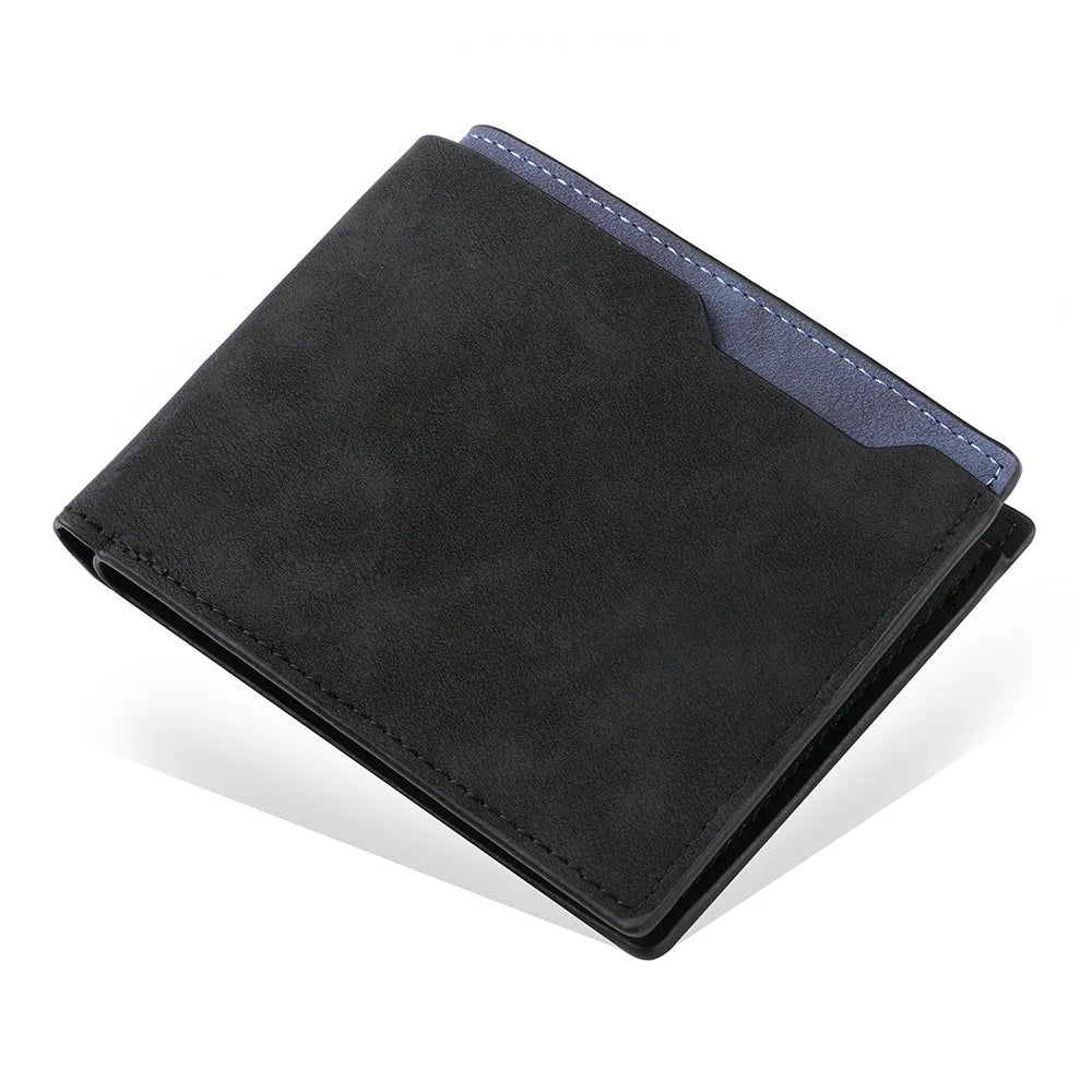 Mens Leather Money Wallet Classic Style