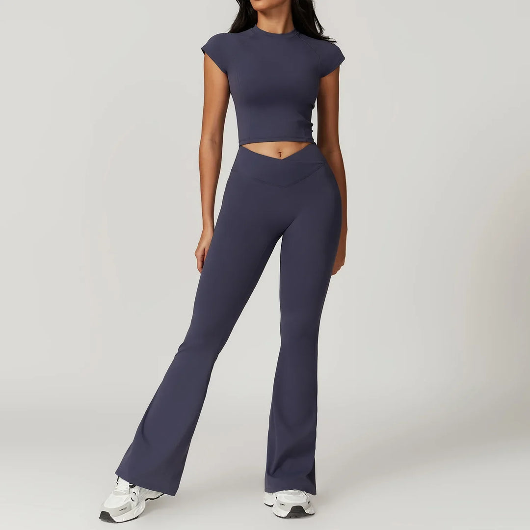 Womens 2-Piece Yoga Set Sports Bra and Tight Pants
