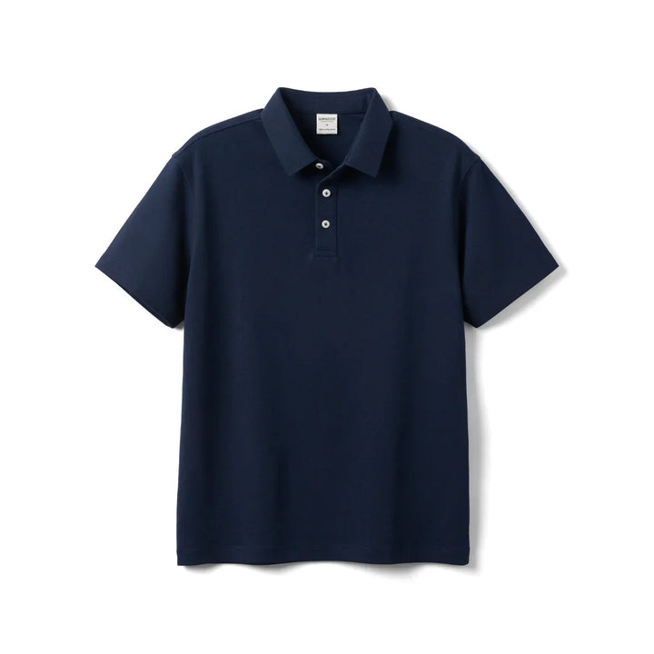 Mens Polo Shirt Lightweight Breathable Fit