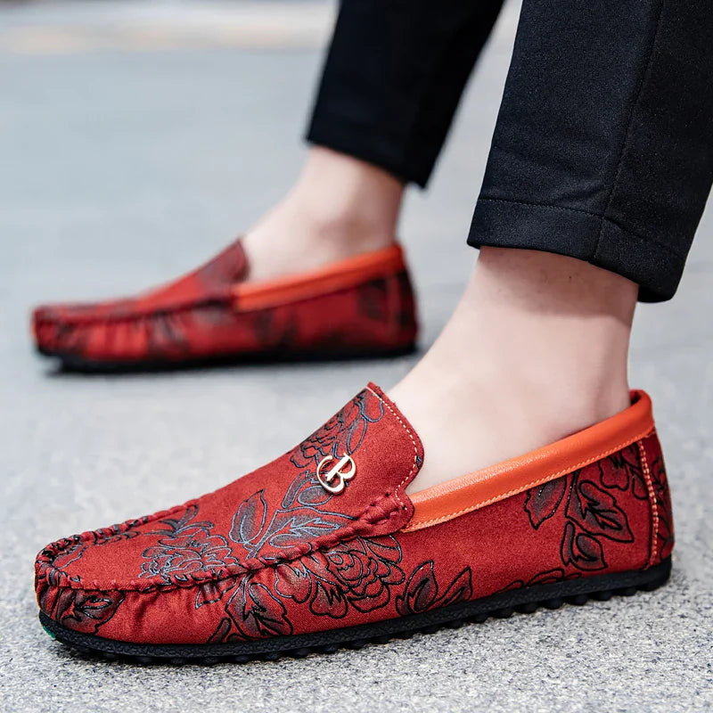 Unisex Loafers Slip-On Comfortable Fit