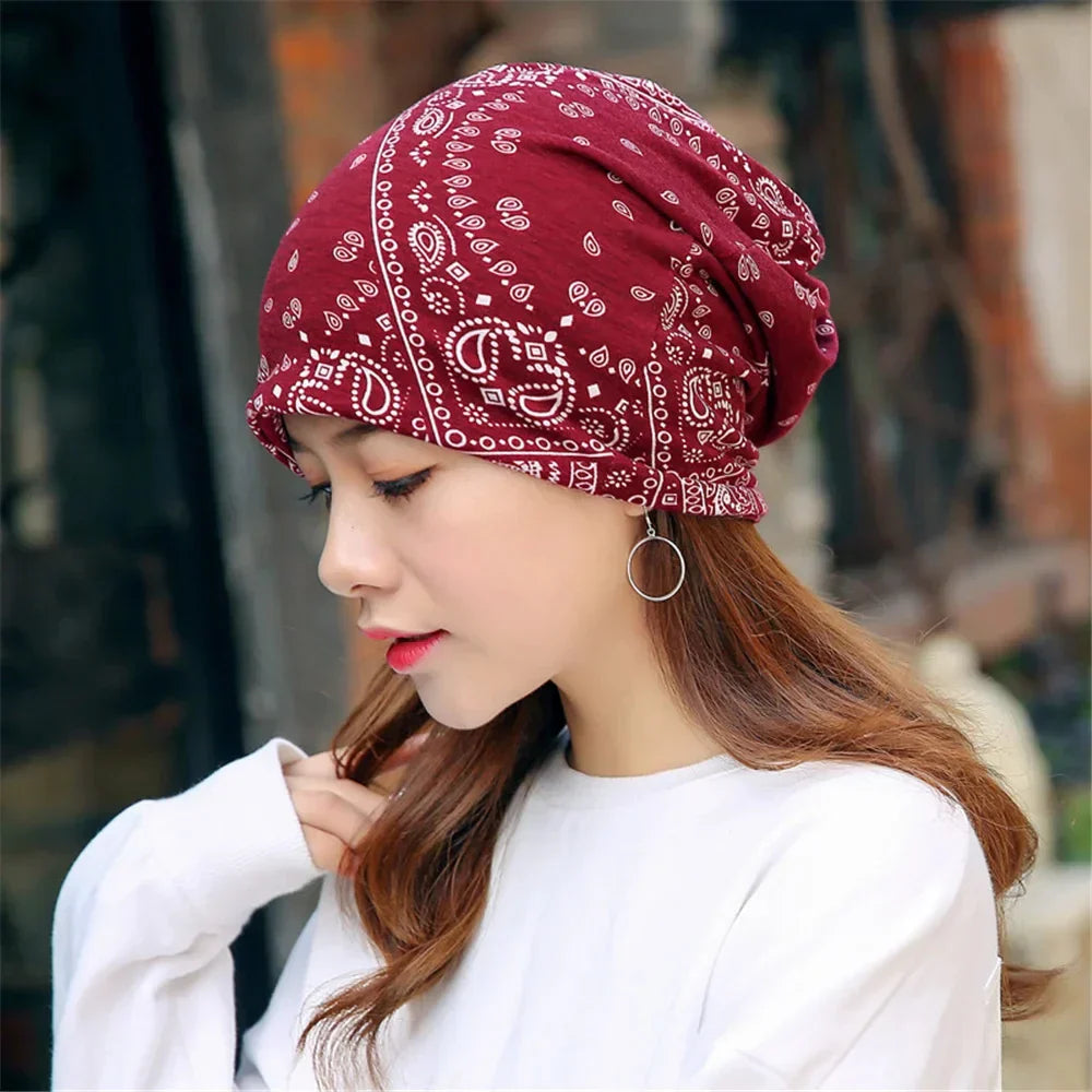 Womens Reversible Summer Hat Lightweight Breathable - BritishMode