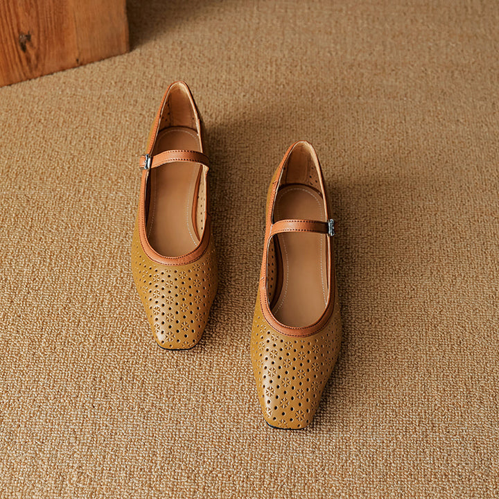 Womens Pumps Genuine Leather Classic Fit
