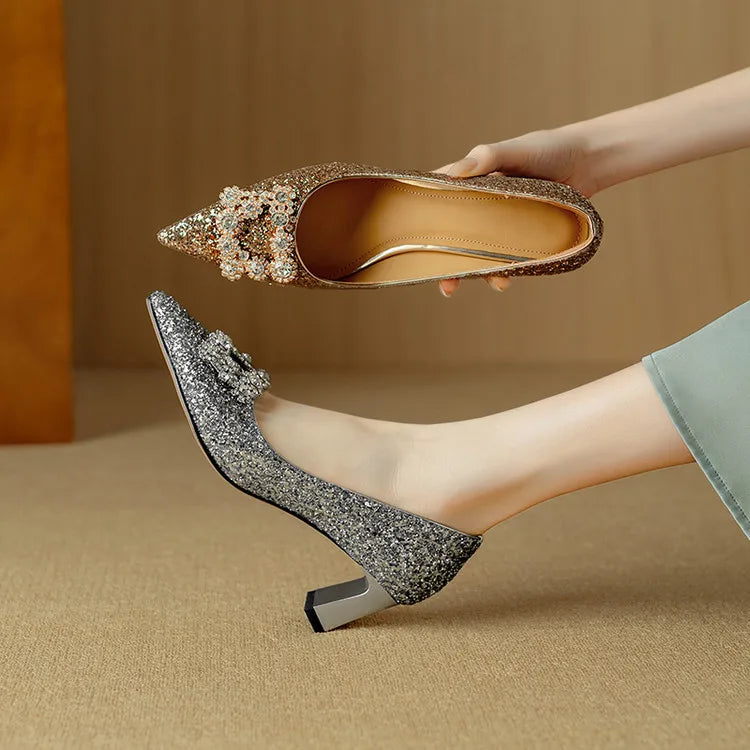Womens Heeled Shoes Classic Fit