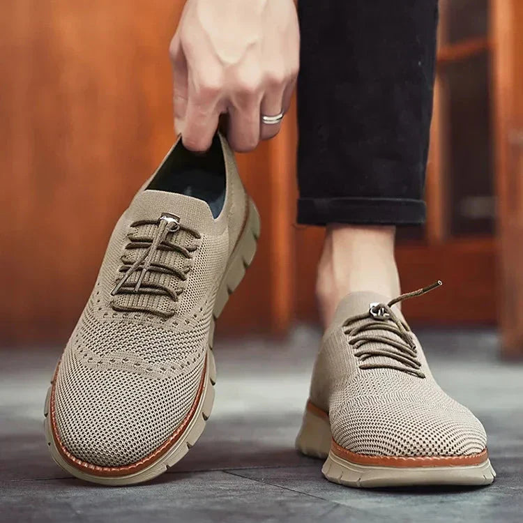 Unisex Sneakers Casual Lace-Up Design