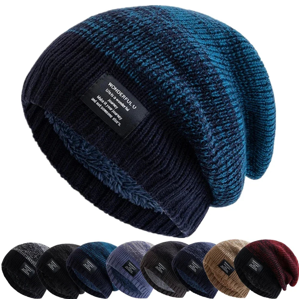 Womens Winter Beanie Soft Warm Fuzzy Knit - BritishMode