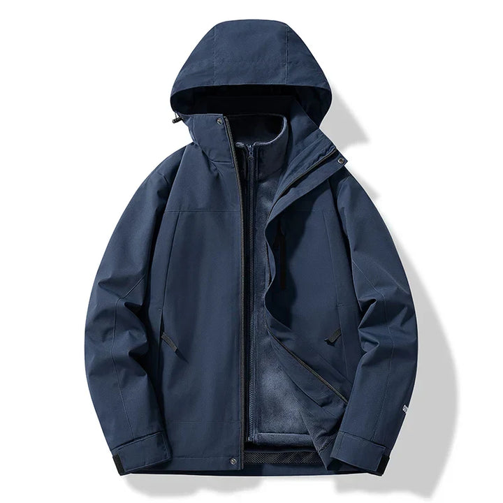 Unisex Ski Jacket with Hood Insulated Weatherproof