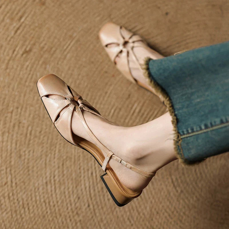 Womens Genuine Leather Sandals Comfortable Fit