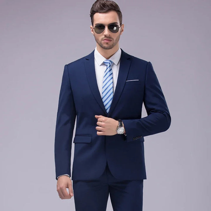 Mens Formal Business Jacket Smart Fit