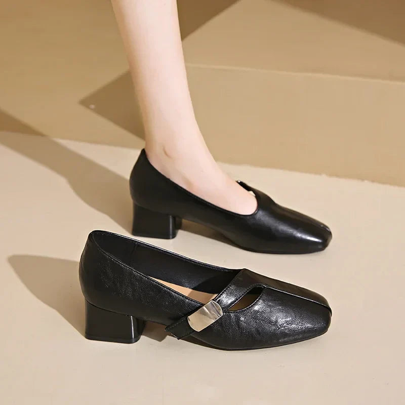 Womens Pump Heels Classic Pointed Toe