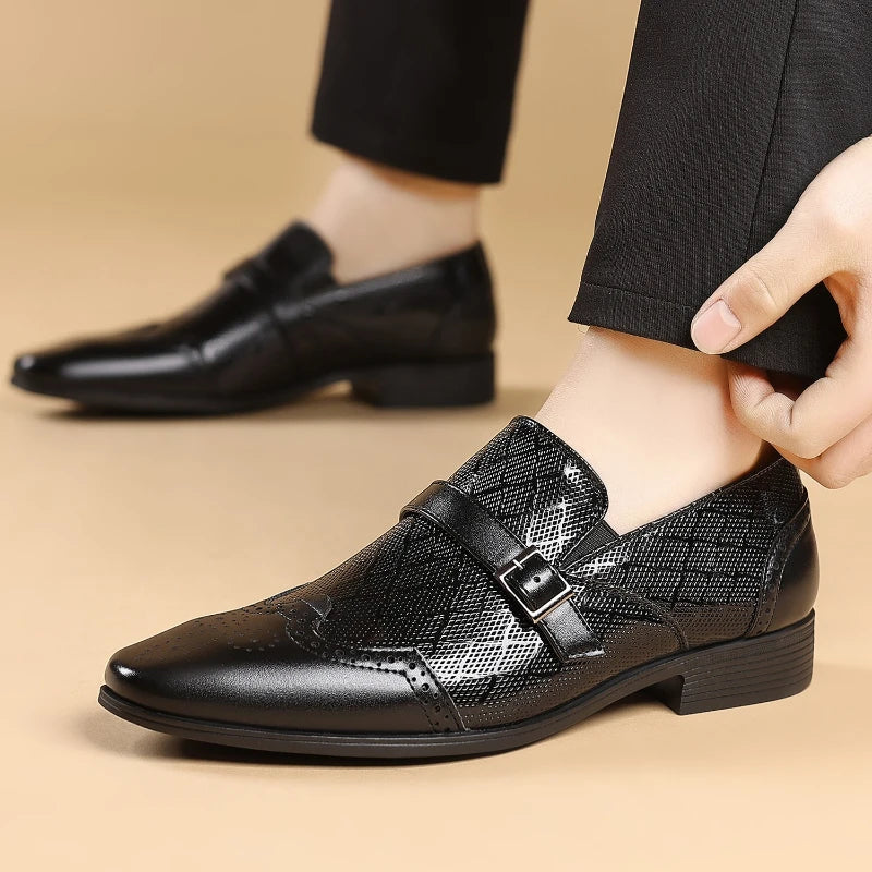Mens Loafers Slip-On Comfortable Fit