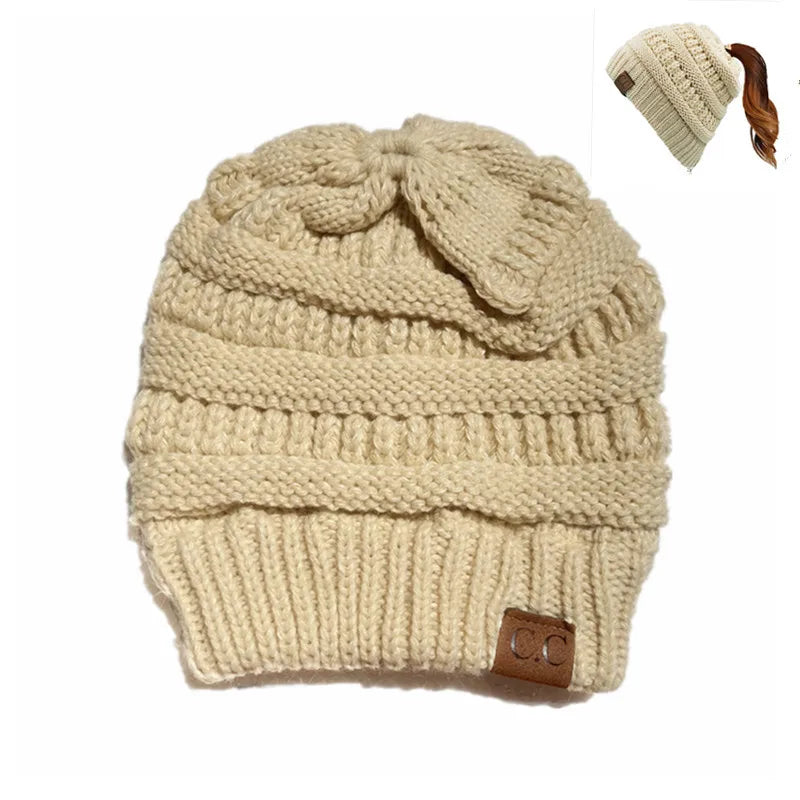 Unisex Slouchy Winter Hat Warm Knit