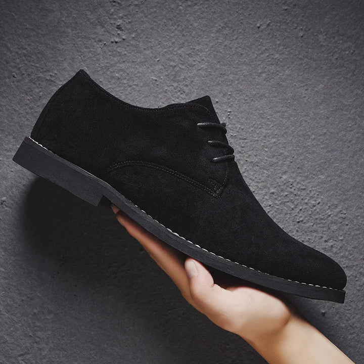 Mens Oxford Shoes Suede Classic Fit