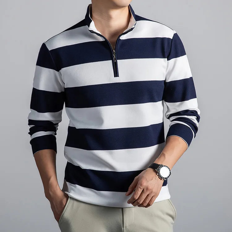 Unisex Long Sleeve T-Shirt Cotton Crew Neck Comfortable Fit - BritishMode