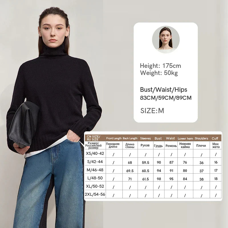 Womens Fitted Knit Top with Crew Neck