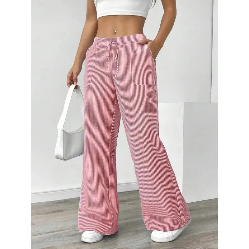 Womens Wide Leg Pants High Waist Comfortable Fit