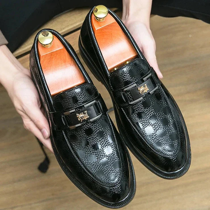 Mens Loafers Genuine Leather Classic Fit - BritishMode