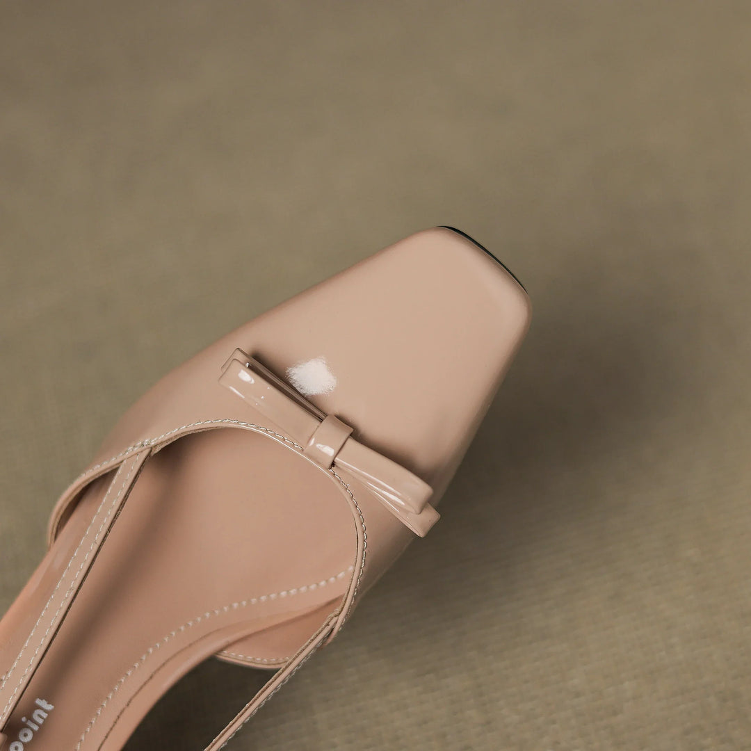 Womens Genuine Leather Heels Classic Fit
