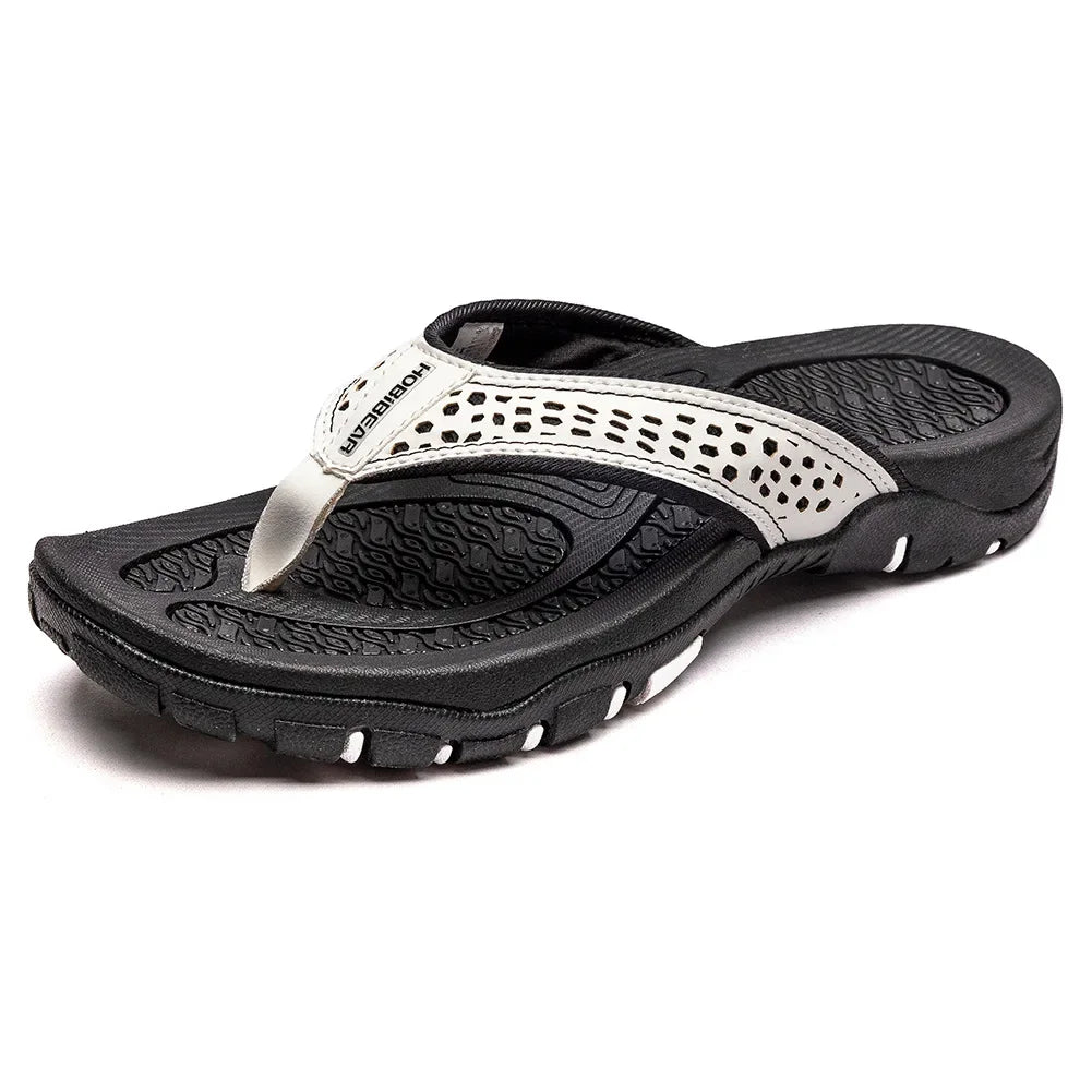 Mens Flip Flops Waterproof Breathable Summer Beach Shoes