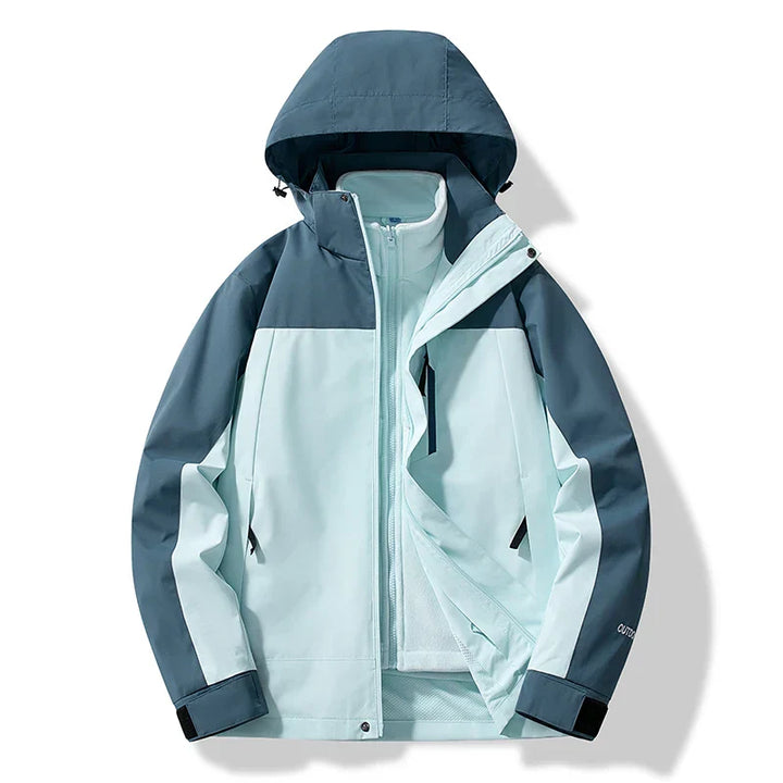 Unisex Ski Jacket with Hood Insulated Weatherproof