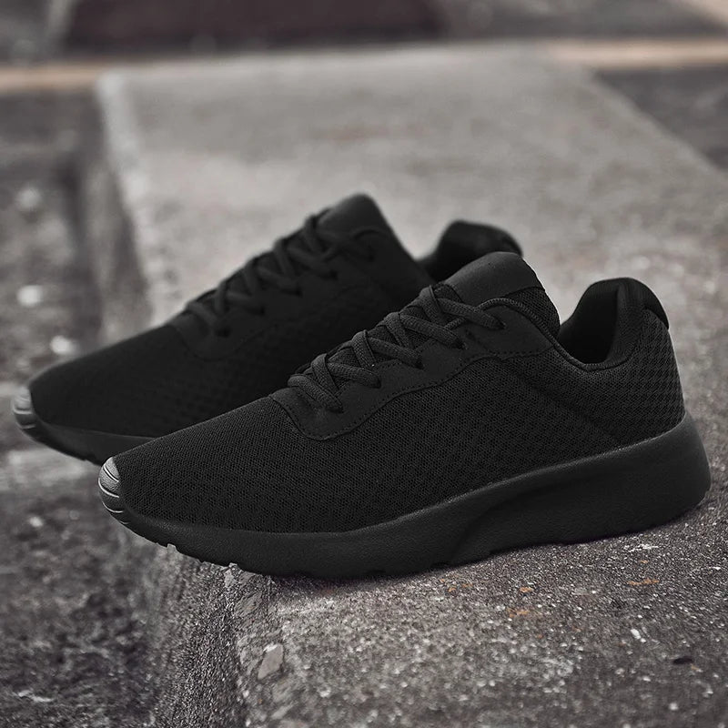 Unisex Lightweight Sports Sneakers Breathable Flexible Fit