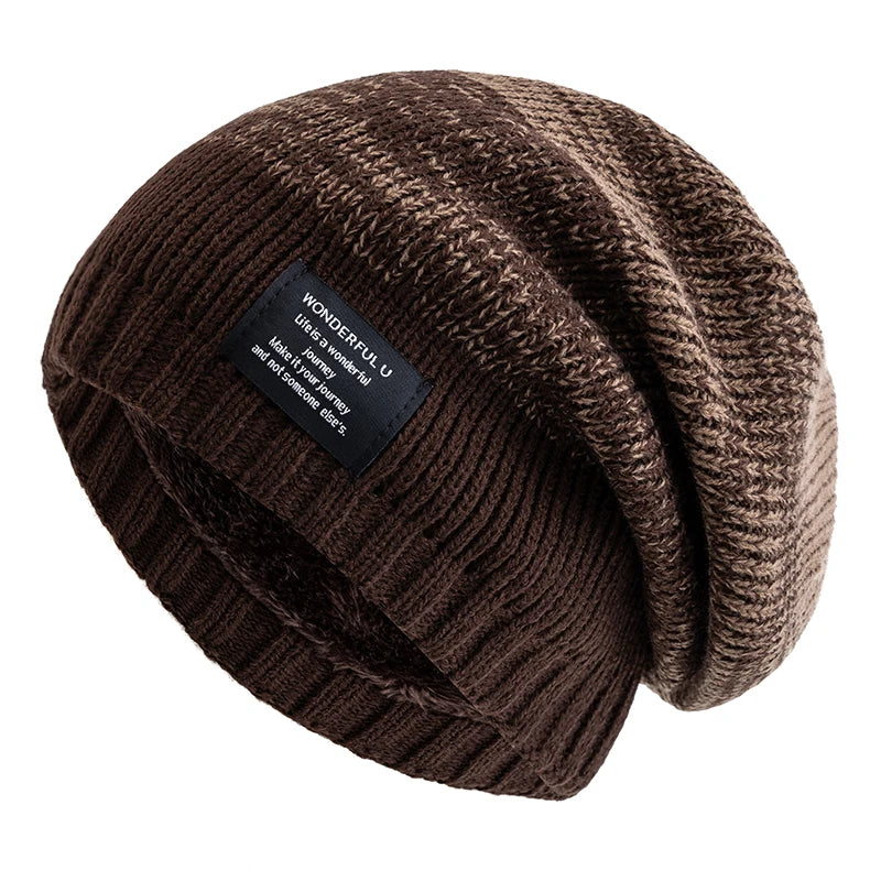 Womens Winter Beanie Soft Warm Fuzzy Knit