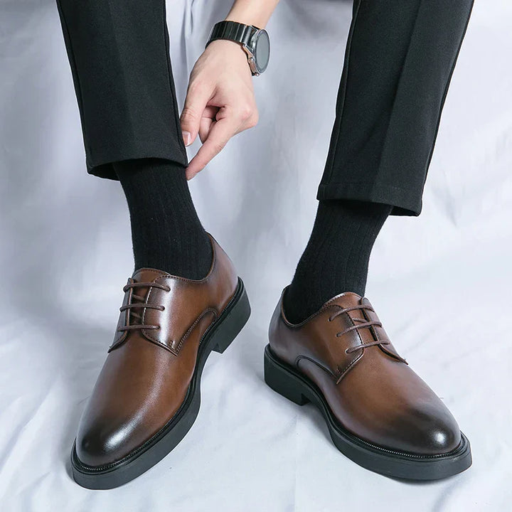 Mens Dress Shoes Leather Classic Fit