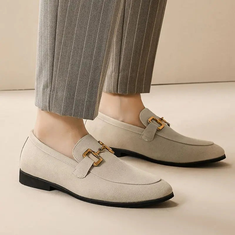 Mens Loafers Slip-On Comfortable Fit